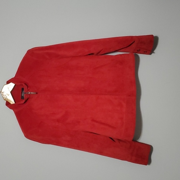 Tribal jacket women's size 6 red extensible/ stretch - Picture 1 of 11